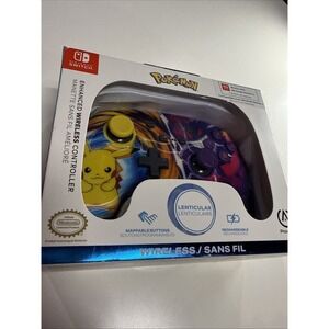 PowerA Pikachu vs Gengar Enhanced Wireless Controller for Nintendo Switch